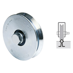 Ruota per cancelli Gola a Y Art. 306Y 60 - Product Image 1