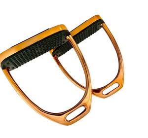 Nueva llegada profesional caballo ecuestre estribos aleación de aluminio ligero duradero fábrica OEM suministro - Product Image 4