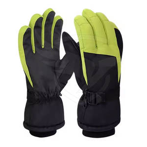 Gants de ski pour hommes Gants de snowboard d'hiver thermiques imperméables Sports de plein air Gants de ski avec logo personnalisé OEM - Product Image 1