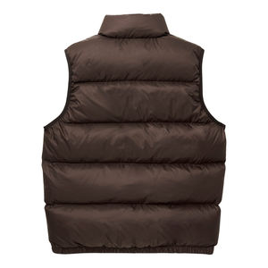 Chaleco Acolchado Cálido al por Mayor para Hombre, Chaqueta Acolchada sin Mangas con Capucha, Chaqueta Acolchada Ligera y Brillante para Hombre - Product Image 2