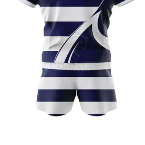 Uniformes de Rugby al por mayor camiseta de Rugby de poliéster transpirable con impresión por sublimación uniforme de Rugby de secado rápido - Product Image 6