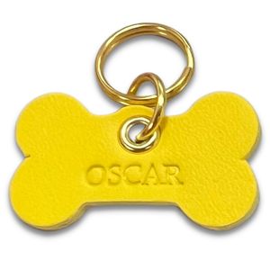 Pet Store Accessories Custom Leather Pet <b>Cat</b> ID <b>Tag</b> Leather Dog <b>Name</b> <b>Tag</b> - Product Image 3
