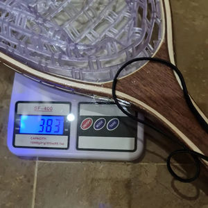 Filet d'atterrissage de pêche à la mouche en plein air Filet à truite Cadre en bois avec filet en caoutchouc Filet coulé à la main Thor Filet de pêche à la truite - Product Image 1