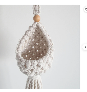 <b>Hanging</b> <b>Basket</b> Customized Macrame Plant Hanger for <b>Wall</b> and Window Hangers for Scarves Ceramic Vase House Decoration - Product Image 3