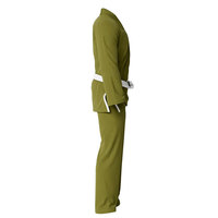 Uniforme de Jiu Jitsu para Hombre, Ligero, de Alta Calidad, Hecho en Fábrica, Transpirable, con Logotipo y Color Personalizables, 100% Algodón, Artes Marciales