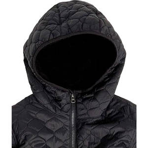 Veste matelassée légère pour femme, entièrement zippée, imperméable, doublée de sherpa, à capuche, confortable et chaude, pour l'hiver, décontractée - Product Image 6