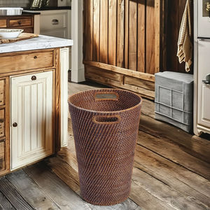 Cesta de Almacenamiento de Mimbre de Ratán Natural Hecha a Mano de Alta Calidad, Artesanía de Ratán de Indonesia - Product Image 4