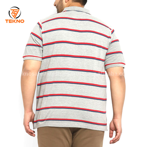 Camiseta Polo 100% algodón lavado Vintage de talla grande Camisetas hechas con su propio logotipo de marca lavado con ácido camiseta en blanco transpirable servicio OEM - Product Image 3