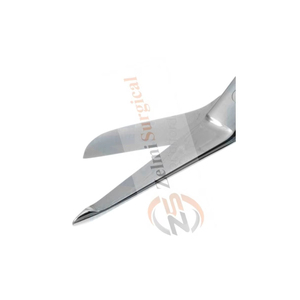 Ciseaux de chirurgie plastique de qualité supérieure 5,5 pouces, ciseaux à bandage Lister, anneaux noirs, prix bas, acier inoxydable chirurgical - Product Image 2