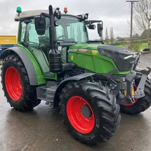 Tracteur à chenilles automatique Fendt 211 Vario 100 CV 4 roues motrices d'occasion en bon état Longue durée de vie des composants principaux Pompe Engrenage Moteur Boîte de vitesses - Product Image 1