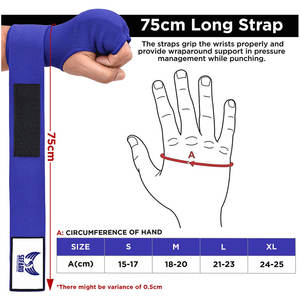 Envolturas de gel de boxeo de material duradero Envolturas de gel de boxeo de etiqueta privada Envolturas de gel de boxeo más vendidas - Product Image 4