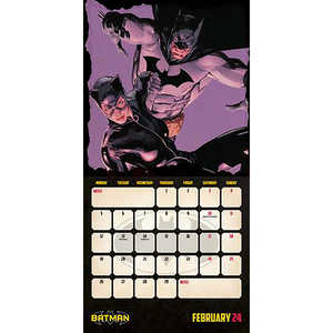 ปฏิทินตั้งโต๊ะการ์ตูนดีซี แบทแมน ปี 2024 พร้อมโปสเตอร์ขนาดเล็ก ปฏิทินพิมพ์บนกระดาษสำหรับใช้ในสำนักงาน ตกแต่งหรือตั้งโชว์ - Product Image 4