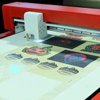 Máquina de Corte Digital Industrial de Cama Plana Automática DTF, Plotter para Cortar Películas, Adhesivos y Papel