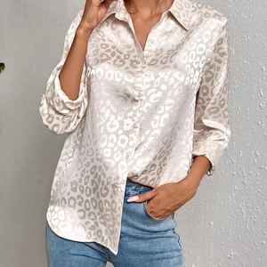 Top Tendance 3D Imprimé Chemise Casual Design Élégant Manches Longues Chemises D'été Haute Qualité Respirant Chemises Pour Femmes - Product Image 4