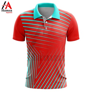 Offre Spéciale imprimé polo pour hommes manches courtes haute qualité OEM tissu personnalisé 200 GSM polyester tissu polos pour hommes - Product Image 6