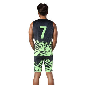 Diseño personalizado Compresión sublimada 7 en 7 Bandera Uniforme de fútbol Hecho con 94 _ Poliéster/Spandex Tela - Product Image 3