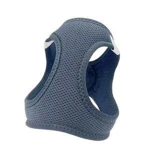 Ensemble harnais pour chien réfléchissant personnalisable OEM solide maille nylon polyester caractéristique personnalisée laisse pour animaux de compagnie - Product Image 4