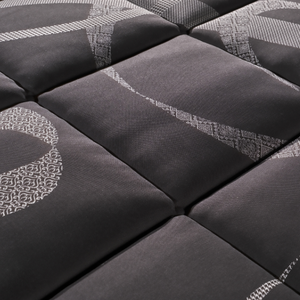 Colchón Híbrido de Muelles Ensacados de 7 Zonas Negro con Espuma Viscoelástica de Látex y Cabecero de Crin para Muebles de Hogar, Estilo Hotel Contemporáneo - Product Image 6