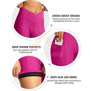 Shorts Deportivos Casuales para Mujer, de Secado Rápido, Transpirables, Elásticos, Ecológicos, Material Spandex/Poliéster, Gran Venta - Product Image 4