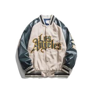 2025 chaqueta Varsity de alta calidad para hombre 100% tela Premium con logotipo personalizado e impresión chaqueta Varsity de gran tamaño para hombre - Product Image 5