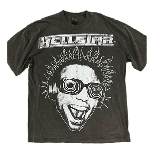 Venta al por mayor de alta calidad OEMODM hombres ropa 100% algodón Vintage Streetwear personalizado hombres Boxy Fit camiseta - Product Image 2