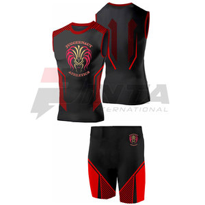Uniformes Profesionales para Equipos de Atletismo, Conjuntos de Running Ligeros y Transpirables, 100% Poliéster, Colores y Tallas Personalizables, Venta al Por Mayor - Product Image 2