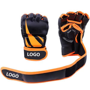 Gants de MMA professionnels de haute qualité, logo personnalisé, vente en gros, gants de grappling en cuir, gants de sparring, gants de boxe en PU, arts martiaux - Product Image 5