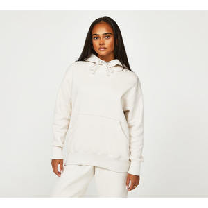 Vente en gros Logo personnalisé femmes sweats à capuche deux pièces pulls à capuche décontractés Streetwear ensemble de survêtements en vrac quantité fabrication vente - Product Image 4