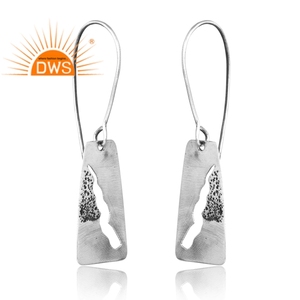 ต่างหูเงิน925ออกซิไดซ์สำหรับผู้หญิงเครื่องประดับที่กำหนดเองสำหรับผู้หญิงของขวัญสำหรับผู้หญิงสำหรับเธอ - Product Image 3