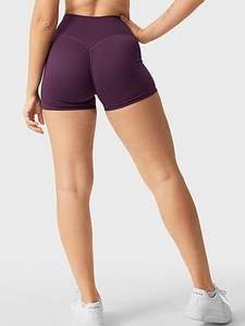 High-Waisted Women's Biker Shorts with <b>Tummy</b> <b>Control</b> Spandex Gym Workout Yoga Shorts Breathable Hot Pattern Athletic Shorts - Product Image 3