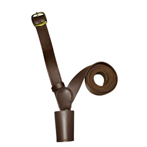 Porta Banderas de Cuero Premium con Acabado Liso y Material Resistente, Perfecto para Uso en Ceremonias y Eventos Especiales - Product Image 1