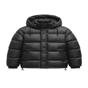 Chaqueta Acolchada Impermeable de Invierno Unisex, Ligera, con Capucha, Servicio OEM, Reversible, Tallas XS - Product Image 1