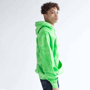 Unisex Plus Size Men's 100% Cotton Oversized Tie-Dye Hoodie 3D <b>Embossed</b> Custom Logo Winter Embroidered Hoodie Pull Applique - Product Image 2