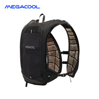 Combinaison de refroidissement Megacool légère, imperméable, anti-UV, 1,4 kg, confortable à porter, avec système de refroidissement et de chauffage PCM