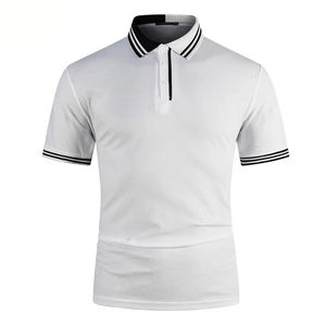 Polos de Algodón Transpirable para Hombre de la Mejor Calidad al por Mayor, Camiseta Polo Personalizada de Moda con Corte Ajustado para Hombre - Product Image 1