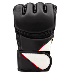 Guantes de MMA Premium de Medio Dedo Personalizados, de Cuero PU, para Golpear, Entrenamiento de UFC, Lucha, Muay Thai, Deportes - Product Image 1