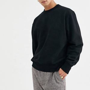 Sudadera de Cuello Redondo para Hombre, Color Sólido, 320G, Tejido Grueso, Algodón, para Primavera y Otoño, con Estampado Digital - Product Image 1