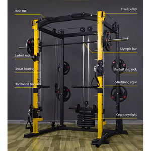 Equipo de estación de gimnasio multifunción Premium comercial de alta calidad Premium Smith Machine - Product Image 2