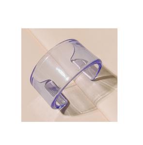 สร้อยข้อมือแฟชั่นแบบไม่สม่ำเสมอกำไลข้อมือเรซินดูทันสมัยสำหรับงานแต่งงานสร้อยข้อมือเรซิ่น - Product Image 2