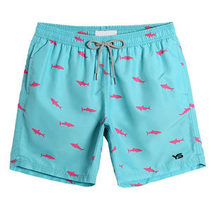 Best Quality <b>Men's</b> Casual Summer Shorts Beach Swim <b>Trunks</b> with Surf Board Sublimation Print - Product Image 2