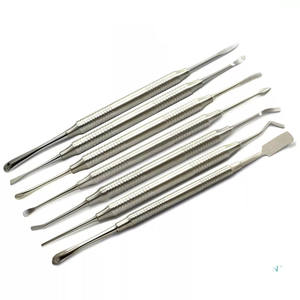 Juego de Instrumentos dentales de Cirugía Maxilofacial ORL de 7 piezas más vendidos, fuente de alimentación Manual reutilizable, herramientas de implante para elevador - Product Image 1