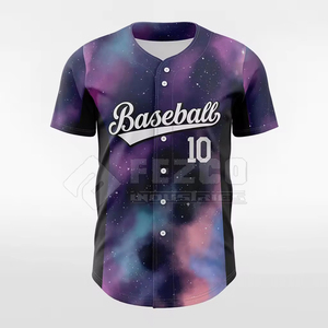 Vente en gros bas quantité minimale de commande confortable hommes Baseball uniforme Jersey 2025 Top Design hommes Baseball Jersey à vendre - Product Image 2