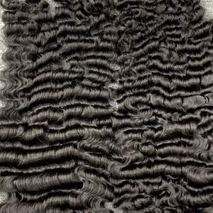 Meilleure vente trame style birman bouclés couleur naturelle cheveux vierges du Vietnam couleur naturelle extensions de cheveux humains de haute qualité - Product Image 5