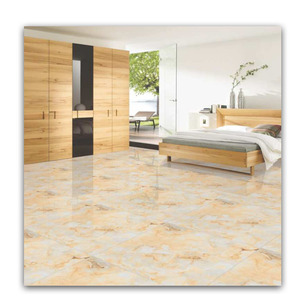 Azulejos de porcelana esmaltada brillante 600x600mm aspecto de piedra de mármol pulido para edificio de oficinas sala de estar y pisos - Product Image 5