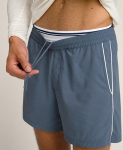 Pantalones cortos de tenis para hombre, transpirables, ecológicos, teñidos, lisos, 100% poliéster, patrón personalizado, Color, Logo, nombre, arte 3D - Product Image 3