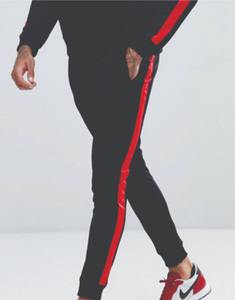 Conjunto de chándal con logotipo personalizado para hombre, venta al por mayor, traje de gimnasio para correr, ropa deportiva - Product Image 5