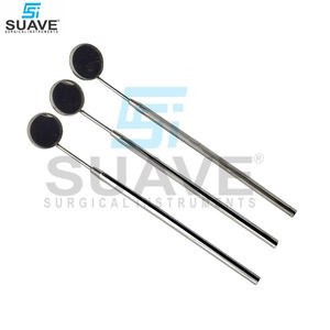 กระจกส่องฟันแบบมีด้ามจับที่ทำจากสแตนเลสอุปกรณ์ทันตกรรมโดยเครื่องมือผ่าตัด - Product Image 4