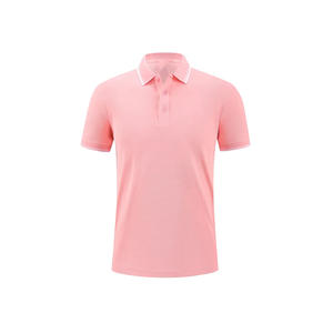 Vente en gros de polos de golf décontractés à manches longues pour hommes, impression de motifs de logo personnalisés, design solide, différentes tailles 100% coton - Product Image 6