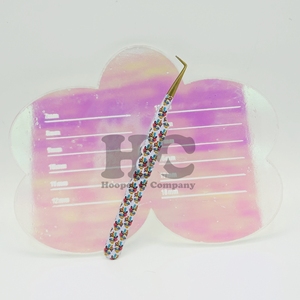 Carreaux de cils de haute qualité Conception personnalisable Carreaux de cils acryliques magnétiques Porte-cils Outil de beauté Emballage durable Logo vison - Product Image 3