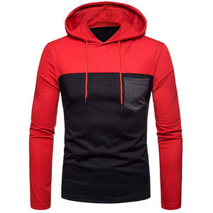 เสื้อฮู้ดผู้ชายทรงหลวม ผ้าฝ้ายนุ่ม สวมใส่สบายตลอดวัน - Product Image 5